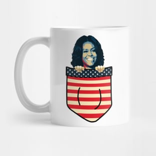 Michelle Obama Chest Pocket Mug